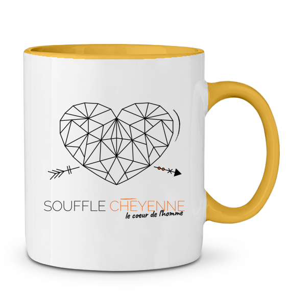 Mug SOUFFLE CHEYENNE "Coeur"