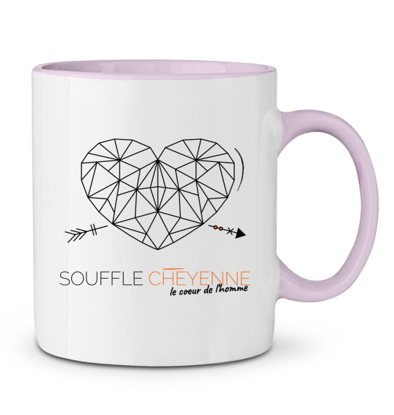 Mug SOUFFLE CHEYENNE "Coeur"