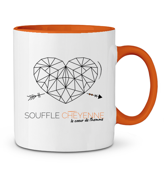 Mug SOUFFLE CHEYENNE "Coeur"