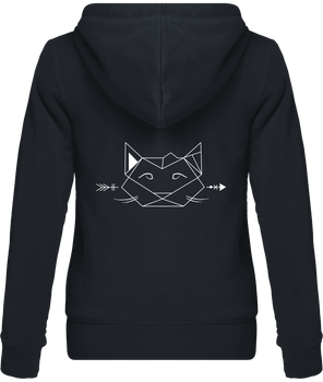 Sweat zippé à capuche