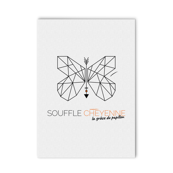 Tableau 35x50cm "Papillon"