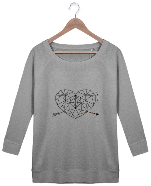 Pull large tendance "Coeur"