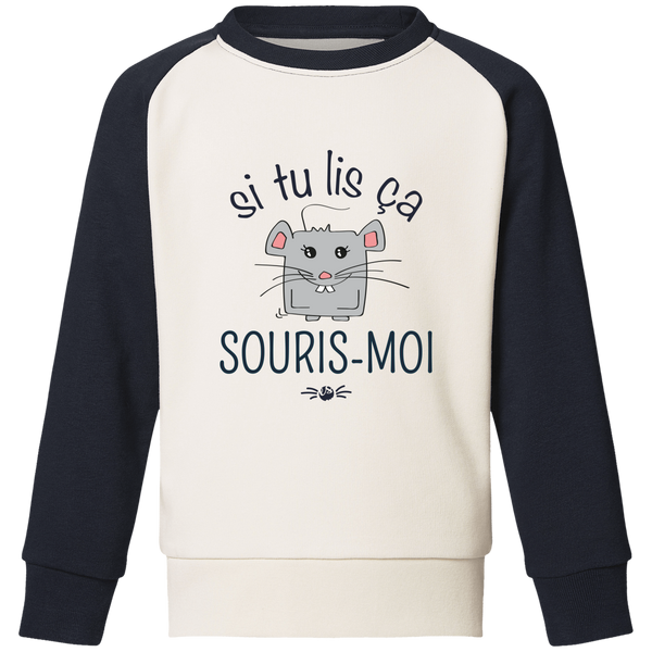 Sweat Enfant "Souris-moi"
