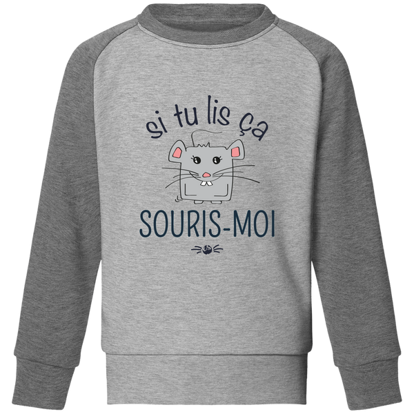 Sweat Enfant "Souris-moi"