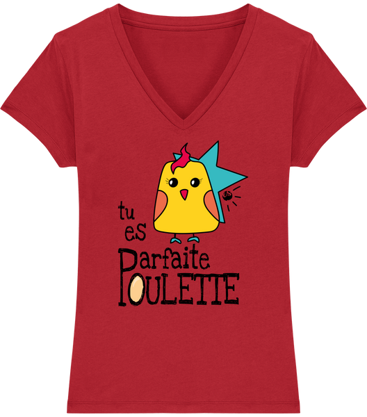 T-shirt "Parfaite poulette"