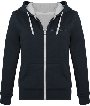Sweat zippé à capuche