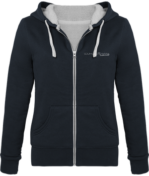 Sweat zippé à capuche