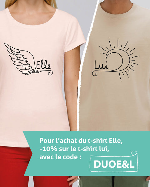 T-Shirt Duo - VERSION "Elle"
