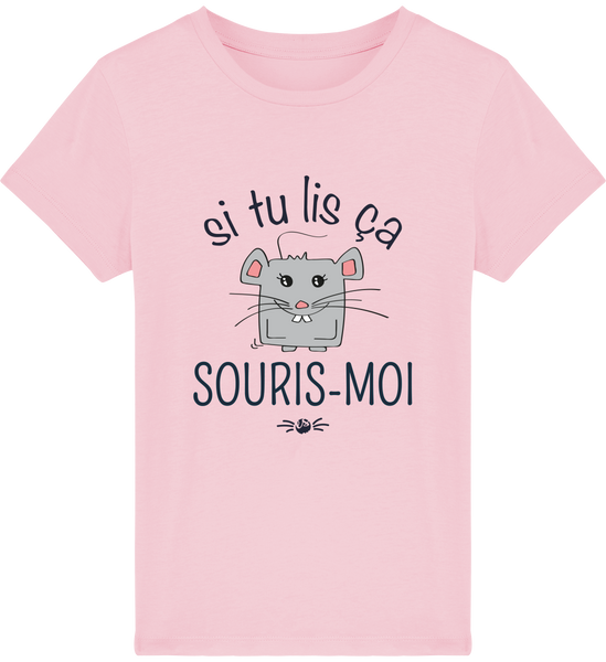 T-Shirt Enfant "Souris-moi"