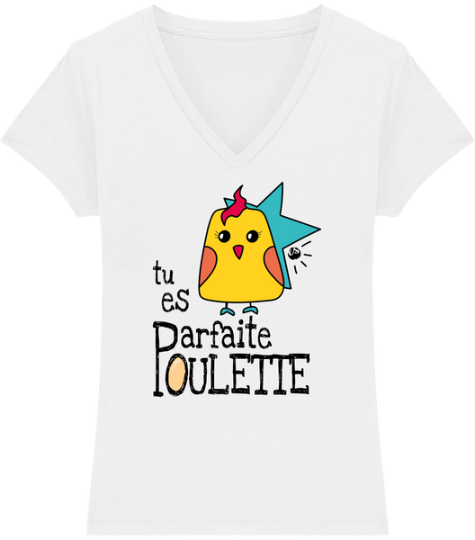 T-shirt "Parfaite poulette"