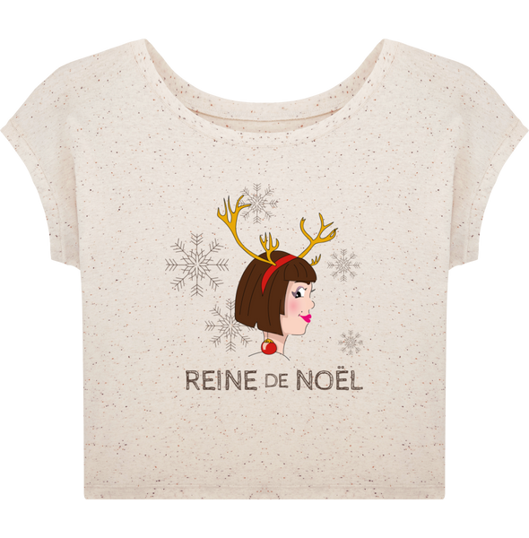 T-Shirt court "Reine de Noël"