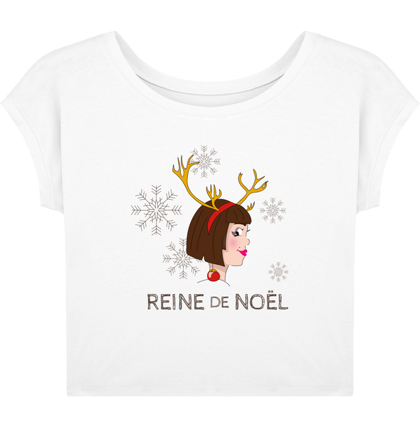 T-Shirt court "Reine de Noël"