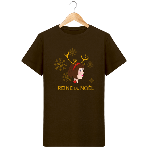 T-shirt unisexe "Reine de Noël"