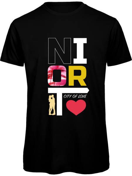 T-Shirt Homme "Niort City of love"