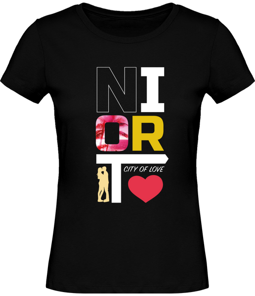 T-Shirt Femme"Niort City of Love"