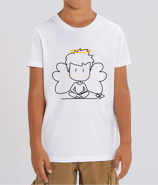T-Shirt Enfant "Ange assis"