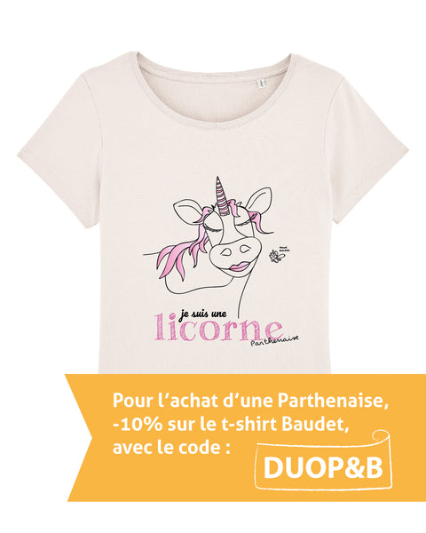 T-shirt Duo Femme "Parthenaise"